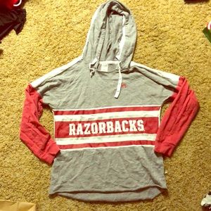 PINK University of Arkansas Hoodie